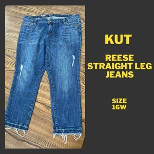 KUT from the Kloth Reese Straight Jeans